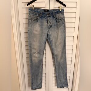 Neuw Men’s Iggy Skinny Light Blue Denim Jeans Size 31